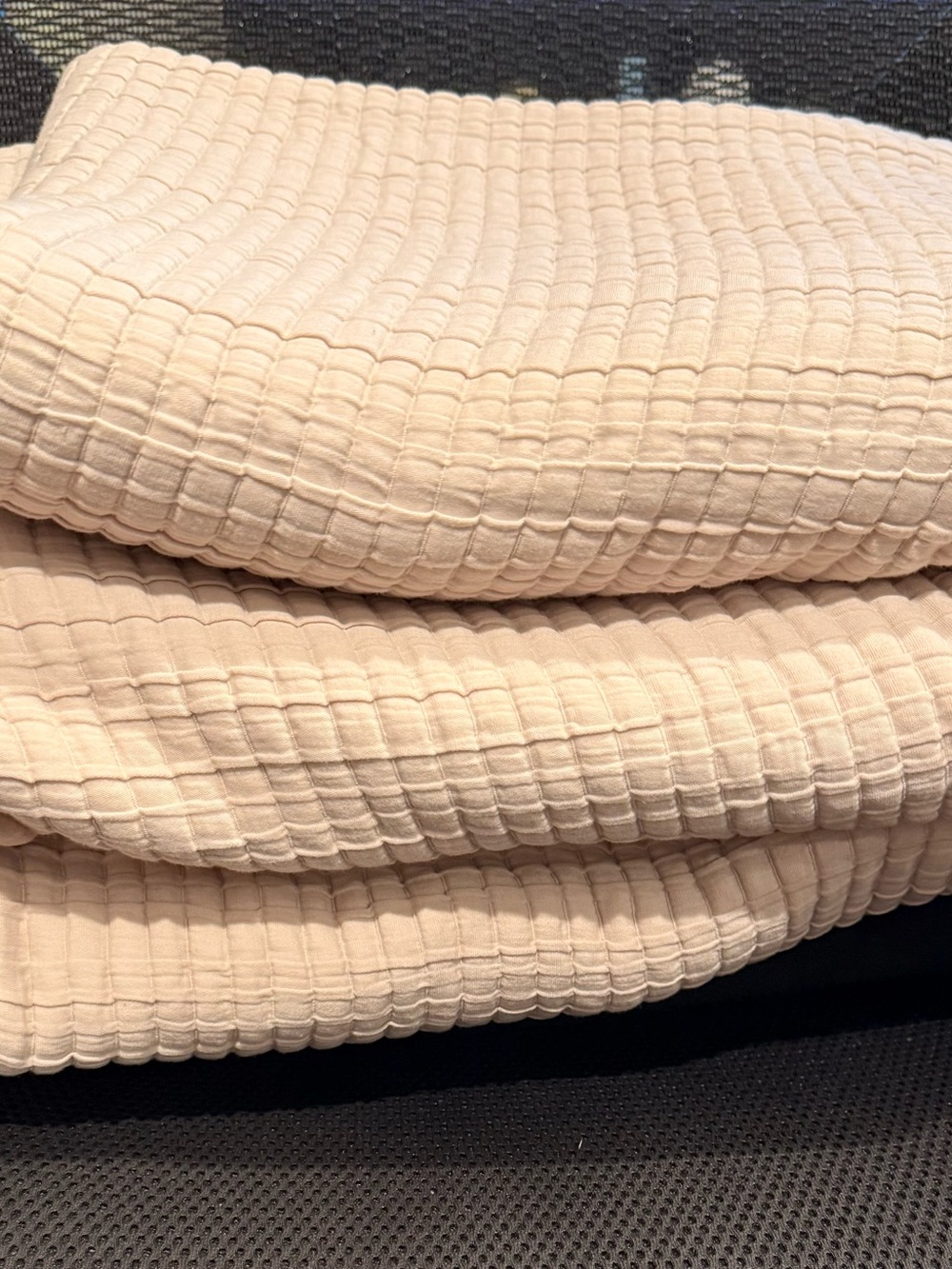 Quince Organic Ribbed Cotton Coverlet